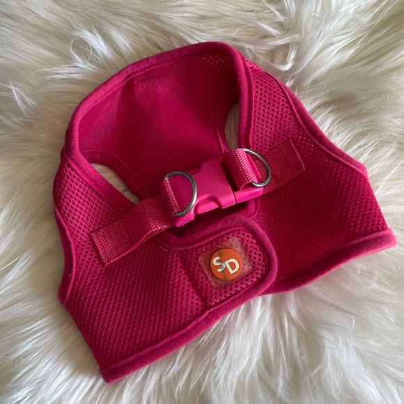 Simply Dog Pink Perforated Dog 🐕 Harness - Picture 10 of 10